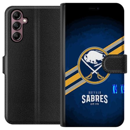 Yhteensopiva Lompakkokotelo Samsung Galaxy A14 5G Buffalo Sabres (NHL)