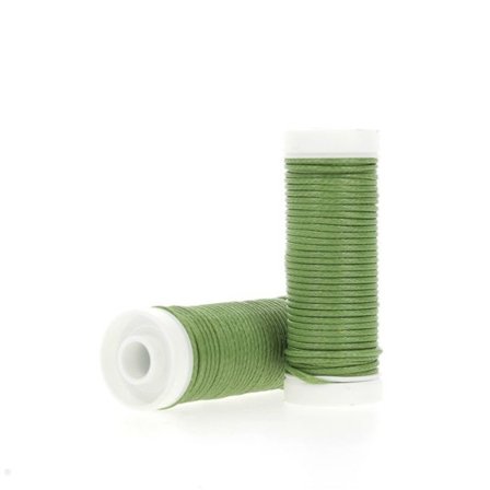 Vaxad bomullssnöre Rund Fusette 5m (Förpackning med 5) - L02CCR005-68002