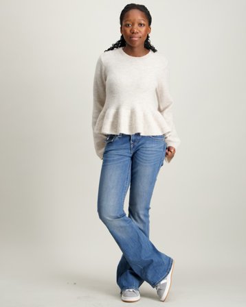 True Religion JOEY LR FLARE FLAP Blau Jeans Mädchen - Kids Brand Store