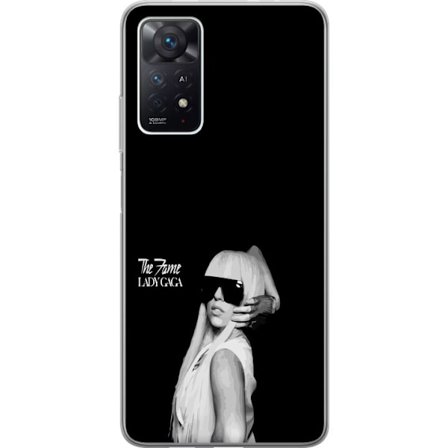 Kompatibel Mobilcover til Xiaomi Redmi Note 11 Pro 5G Stranger Things plakat med cyklende silhuetter og rød lynstorm i dramatisk retrodesign