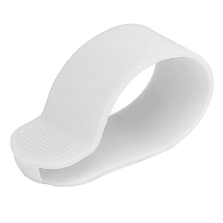 Beskyttelsesdeksel for fingergasshendel til Xiaomi M365 sparkesykkel, fingergasshendel silikonhylse, hvit (LGL)