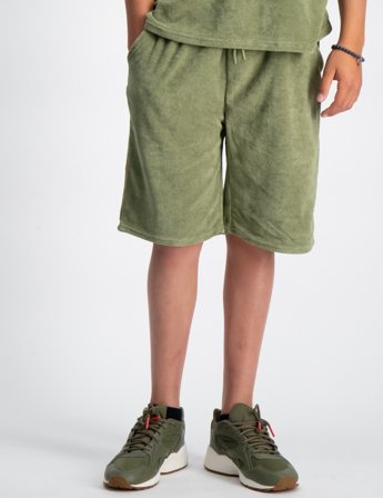 RYVLS Terry Shorts Grønn Shorts Gutt - Kids Brand Store