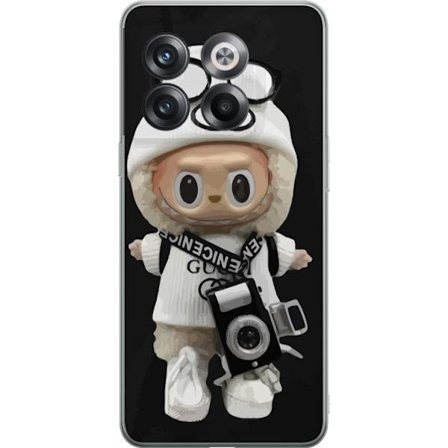 Kompatibelt Mobildeksel til OnePlus OnePlus 10T Stilig designerfigur med kamera og streetwear, leken samlerfigur i trendy urban estetikk og minimalist