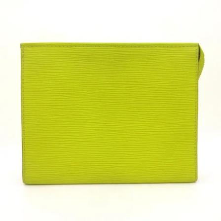 Louis Vuitton Vintage, Pre-owned Leather Pouches Groen, unisex, Maat:ONE Size