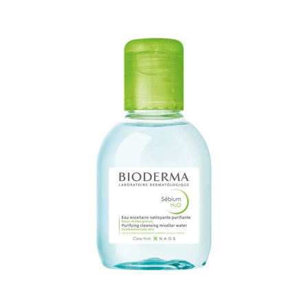 BIODERMA Sébium H2O Acqua micellare detergente e purificante 100ml - Acqua detergente viso