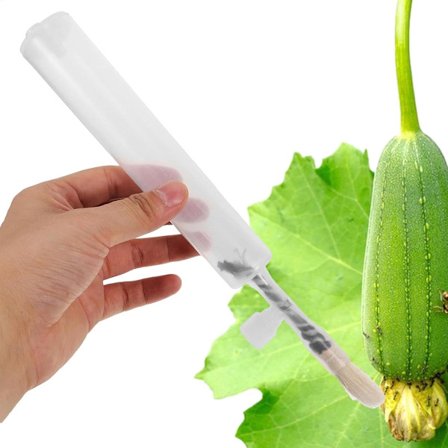 Pollineringspenna - Professionellt verktyg för växtpollinering - Praktiskt effektivt - För blomsterpollinering - Erbjuder manuell pollinering ...