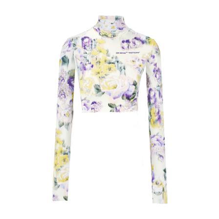 Off White Coltruis , Wit , Dames , Maat: 2XS T-shirts
