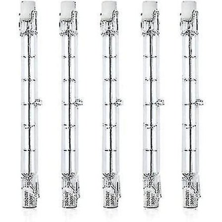 DB 5 st Dimbar R7s 118mm 300w Halogen Pencil Bulb Ac 220-240v 3100lm Linjär Halogenstrålkastare För Landskapsbelysning, Säkerhet, Gatubelysning