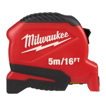 Milwaukee Compact Gen 2 Målebånd Kompakt og robust 5 m, Måleinstrumenter