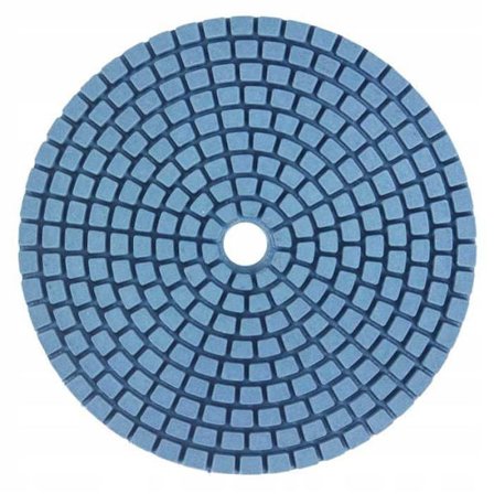 Diamantslipskiva - MAR-POL - 100 mm - Korn 1500 - Kungs 8 mm - Velcro-fäste