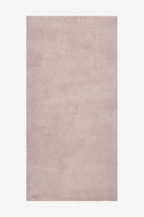 KM Home - Teppe Soft - Rosa - Lugg- & ryetepper - 80X150 - Fra Homeroom