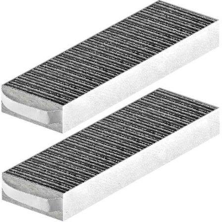 2 kpl aktiivihiilisuodattimia Bora Pure/x Pure/s Pure -liesituulettimeen, Puakf-suodatintarvikkeiden vaihtosuodatin