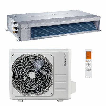 Condizionatore canalizzabile Clivet DUCT 2 12.000 BTU light commercial inverter A++ R32
