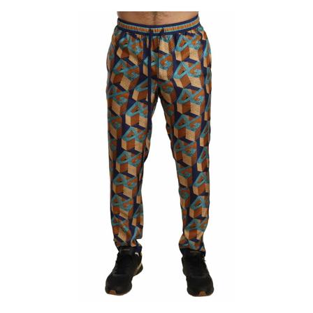 Dolce & Gabbana, Sweatpants Niebieski, Mężczyzna, Rozmiar: S