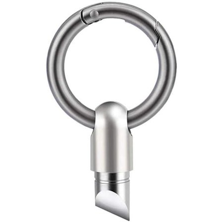 Modern Husdekorationskniv med Fickficka Inuti Verktyg Pålitlig Bekväm EDC och Mikroverktyg & Hemförbättring Fruktköksartiklar (Silver, En Storlek)