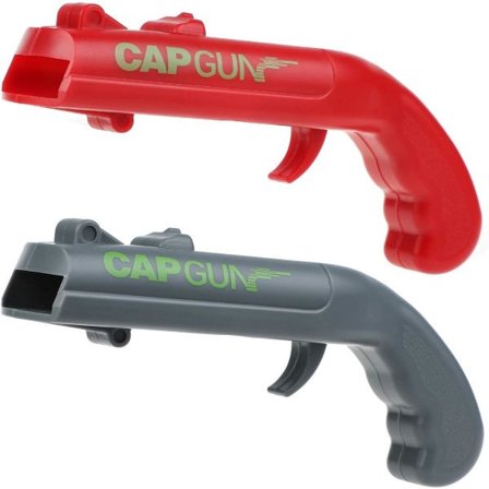 IC Ölflasköppnare, Konservöppnare med Lock, Katapultutkastare, Kreativ Pistolform, Verktyg för Dryckesöppnare (Svart)