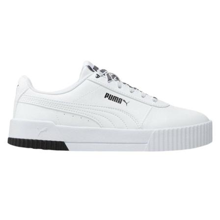 Puma Carina Logomania Sneakers Hvid, Dame, Størrelse: 39 EU