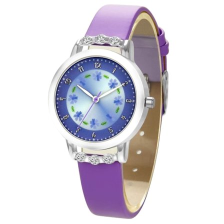 Flickor Klocka Mode Söt Kvarts Vattentät Armbandsur Present Till Barn