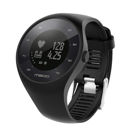 Silikonrem til Polar M200 - Holdbar Smartwatch-armbånd, Moderigtig Blød Rem