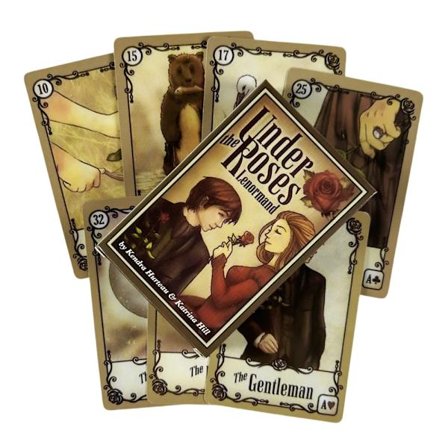 Under The Roses Lenormand Kort Et 39 Oracle Kort Tarot Engelsk Spådomsudgave Kortspil