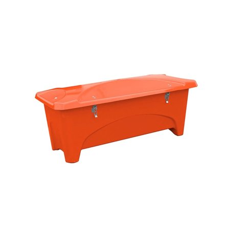 Redskabsboks, 475 liter, orange