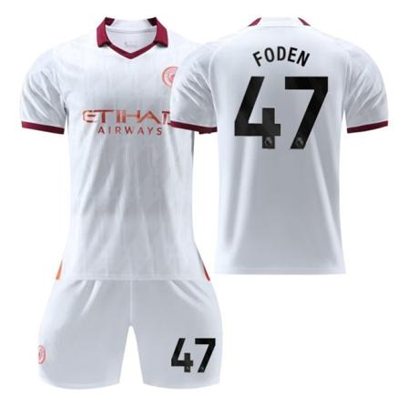 23/24 Manchester City bortebarnedrakt 47 FODEN M