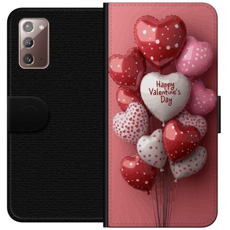 Kompatibelt Plånboksfodral till Samsung Samsung Galaxy Note20 Valentinballonger