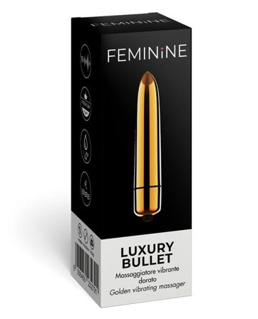 Lr Wonder Company Feminine Vibrating Golden Bullet 9cm
