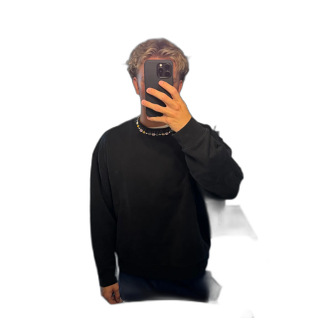 Svart sweatshirt från Acne Studios