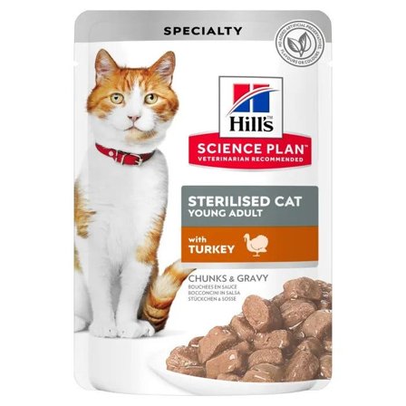 Hill's Science Plan Sterilised Cat Young E Adult Bocconcini
