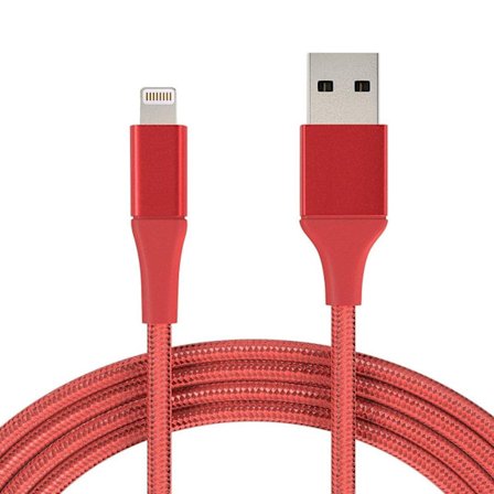 Nylonflätad USB till Lightning Kabel iPhone