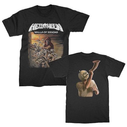 Helloween Walls Of Jericho Tee T-shirt Kläder