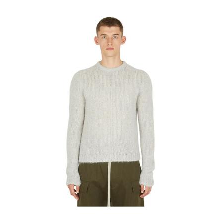 Rick Owens, Knitwear Grijs, Heren, Maat:L