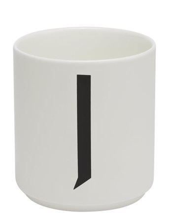 Design Letters | Porcelain Cup A-Z, Æ, Ø | 25 CL