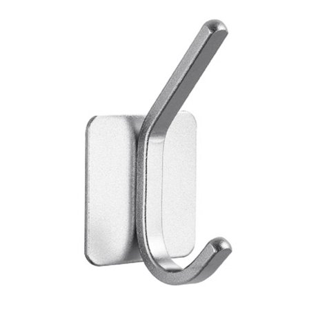 Pyyhekoukku seinäkoukkutelineet SILVER