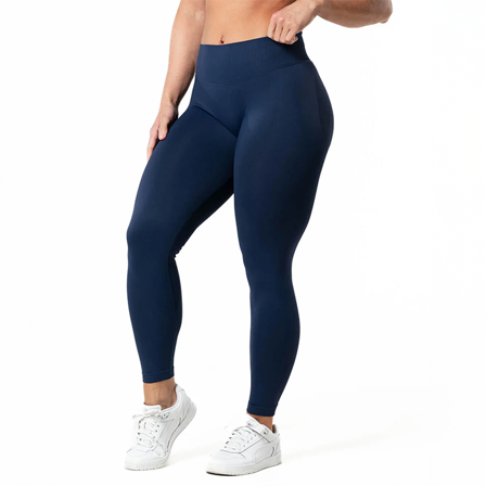 Relode Aura Seamless Scrunch Tights Mørkeblå