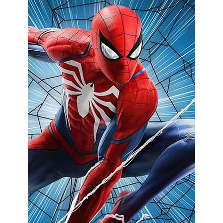30x40cm 5D DIY Diamantmalerisett for Voksne og Barn - Spider-Man