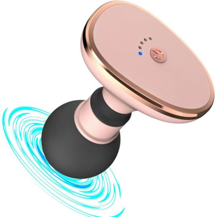 Mini Massagepistol, Bærbar Lommeformat, 3200 Omdrejninger Stille Vibrerende Hastigheder, USB Genopladelig, Målretter Nakke, Ryg, Arm og Ben