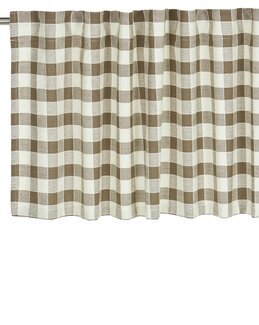 Verhokappa lankavärjätyillä ruuduilla Mary Nougat