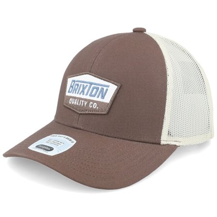 Brixton - Bruin trucker Cap - Regal Netplus Mp Hat Pinecone Brown Trucker @ Hatstore
