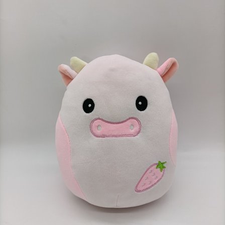 Pehmolehmätäytetty eläin söpö pehmotyyny B B