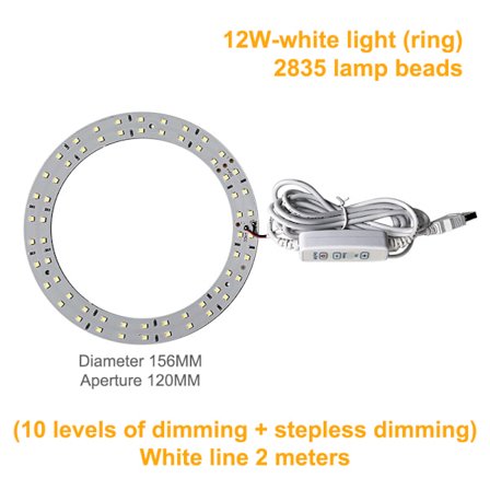 DC 5V dimbara LED-chips SMD LED-lampa DIY Light Justerbar LED