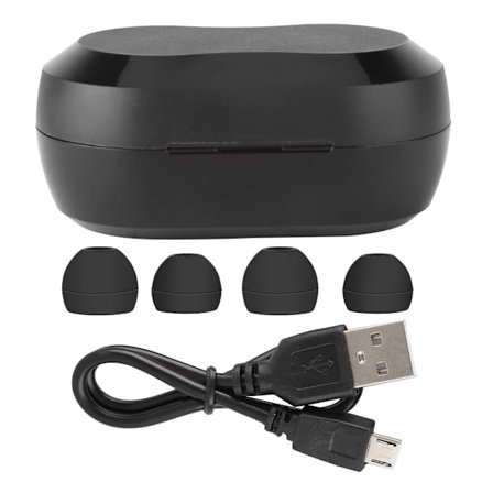 TWS-9 Touch vattentät Binaural Bluetooth-headset Sport hörlurar Brusreducerande öronsnäcka