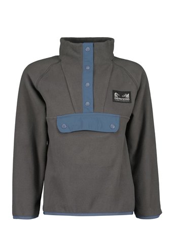 Yokto K 1/2 Button Sport Sweat-shirts & Hoodies Sweat-shirts Grey Didriksons