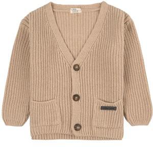 My Little Cozmo Reilly Rib-knit Cardigan Beige 3 Years - Jumpers and knitwear - 3 years - Beige - Mädchen