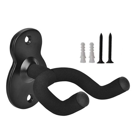 Gitarhenger Musikkinstrumentkrok SVART SVART