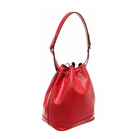 Louis Vuitton Vintage Pre-owned Louis Vuitton Red Epi Leather Noe Shoulder Väska röd, Dam Vintage Väskor, Dam, Storlek: ONE SIZE