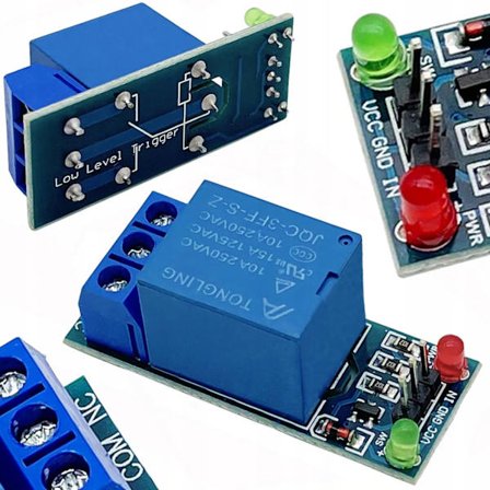Relæmodul 1-Kanal 24V SPDT – Optisk Isolation | 10A | Kompatibel med Arduino, Raspberry Pi
