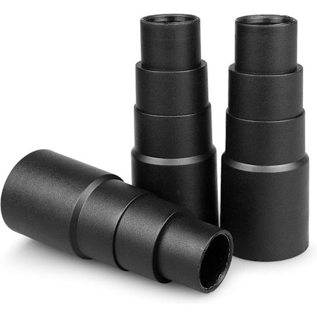 3-delt adapterpakke til støvsuger, universal støvsugerslangeadapter, egnet til støvsugere 21 mm-35 mm.