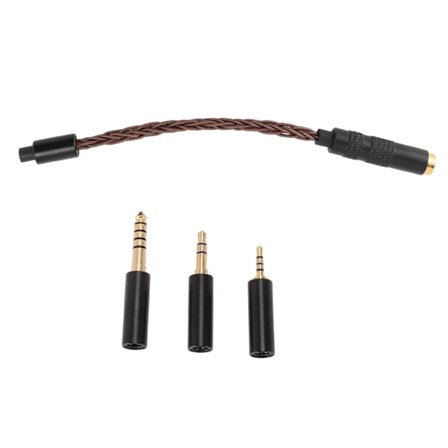 Hovedtelefon Stikadapter 4.4mm Hun til 2.5mm 3.5mm 4.4mm Han Stereo Hovedtelefon Adapter til NW ZX300A NW WM1A Bronze